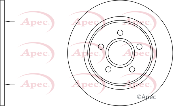 Brzdový kotúč Apec Limited