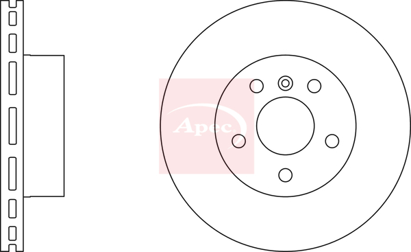 Brzdový kotúč Apec Limited