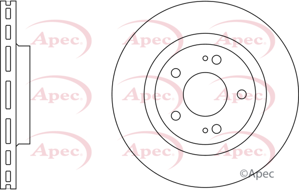 Brzdový kotúč Apec Limited
