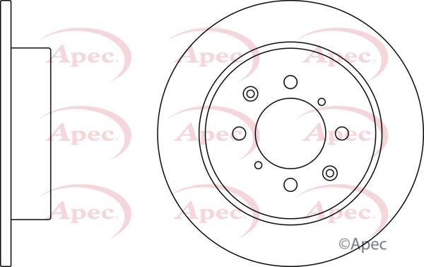 Brzdový kotúč Apec Limited