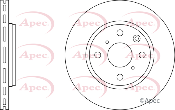Brzdový kotúč Apec Limited