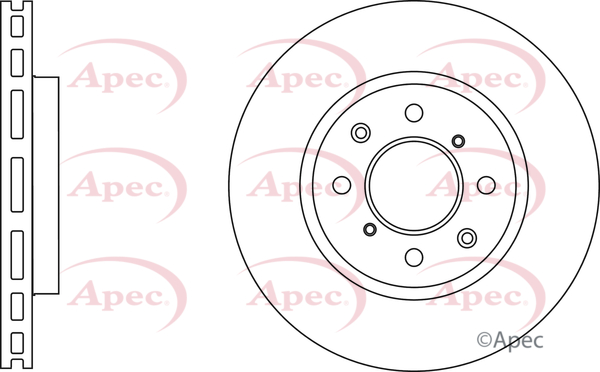 Brzdový kotúč Apec Limited