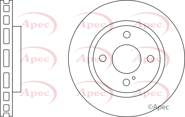 Brzdový kotúč Apec Limited