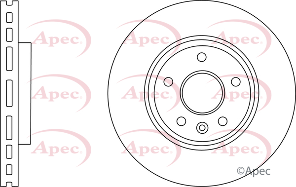 Brzdový kotúč Apec Limited