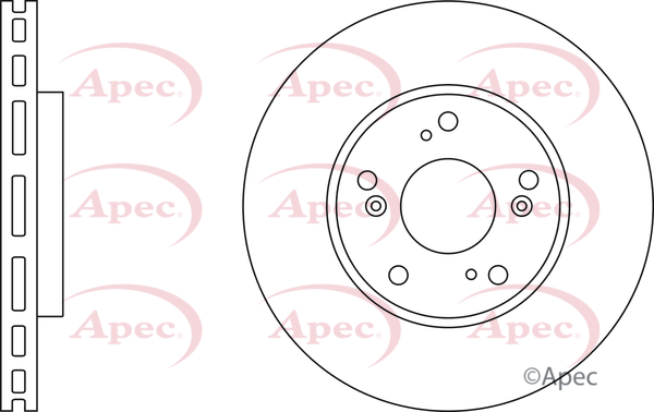 Brzdový kotúč Apec Limited