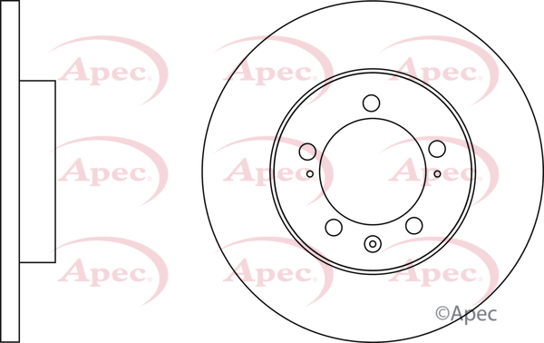 Brzdový kotúč Apec Limited