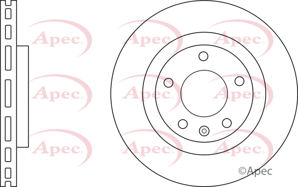 Brzdový kotúč Apec Limited