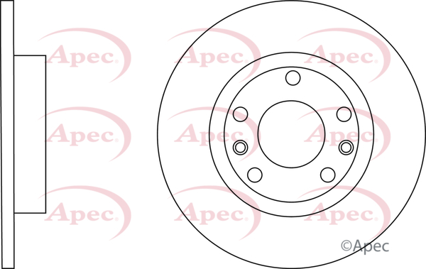 Brzdový kotúč Apec Limited