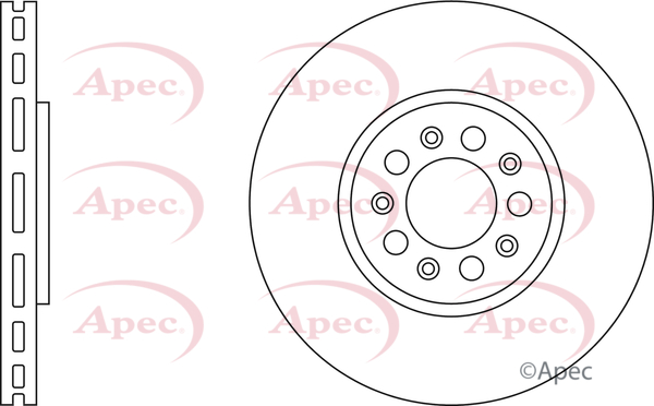 Brzdový kotúč Apec Limited