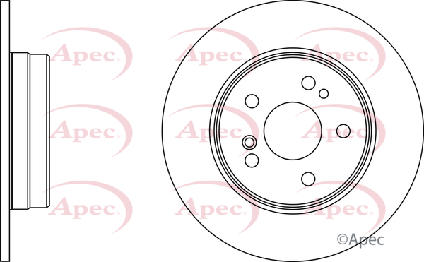 Brzdový kotúč Apec Limited