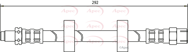 Brzdová hadica Apec Limited
