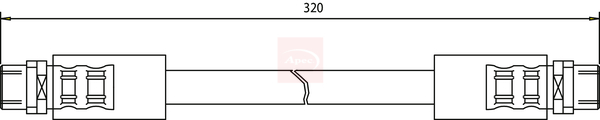 Brzdová hadica Apec Limited