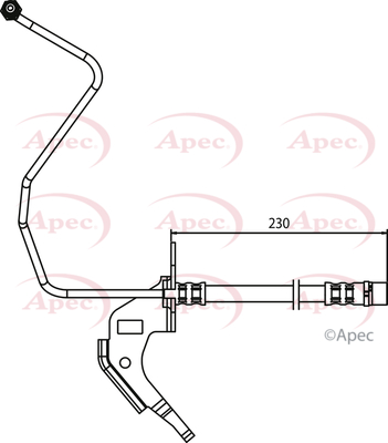 Brzdová hadica Apec Limited