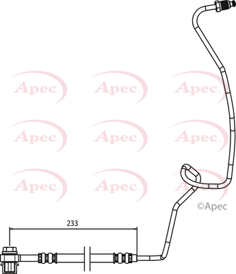 Brzdová hadica Apec Limited