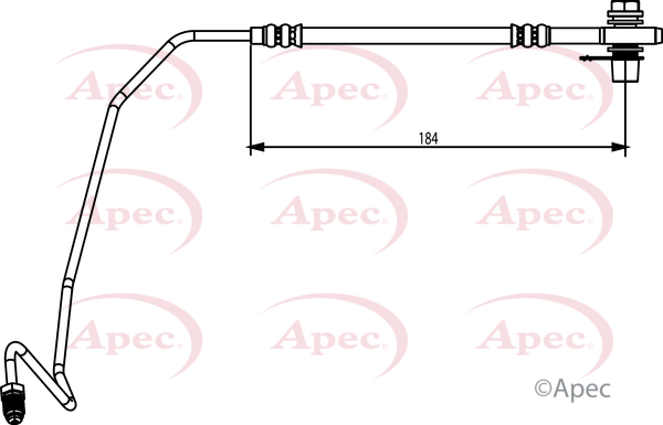 Brzdová hadica Apec Limited