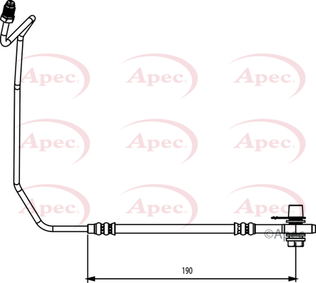Brzdová hadica Apec Limited