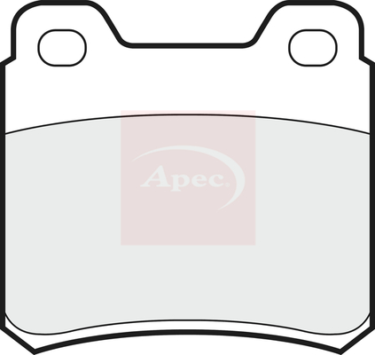 Sada brzdových platničiek kotúčovej brzdy Apec Limited