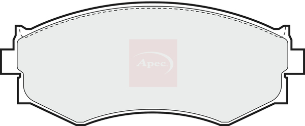 Sada brzdových platničiek kotúčovej brzdy Apec Limited