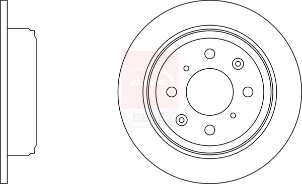 Brzdový kotúč Apec Limited
