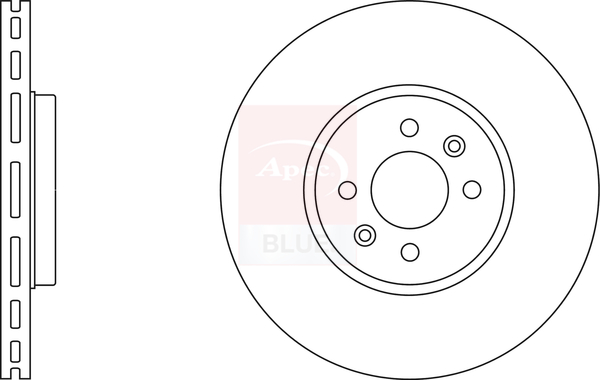 Brzdový kotúč Apec Limited