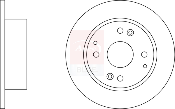 Brzdový kotúč Apec Limited