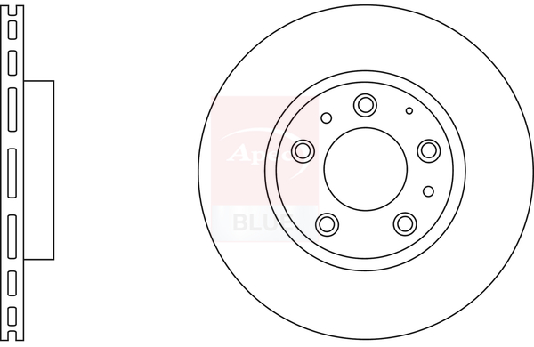 Brzdový kotúč Apec Limited