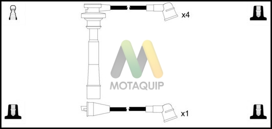 Sada zapaľovacích káblov Motaquip Limited