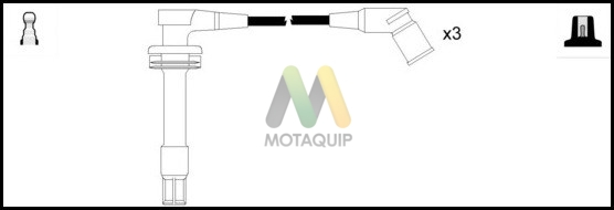 Sada zapaľovacích káblov Motaquip Limited