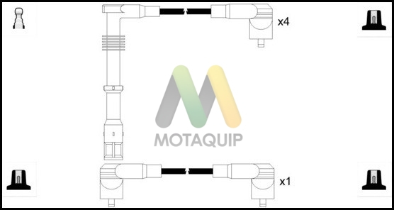 Sada zapaľovacích káblov Motaquip Limited