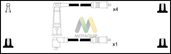 Sada zapaľovacích káblov Motaquip Limited