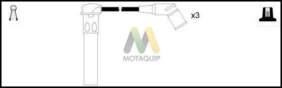 Sada zapaľovacích káblov Motaquip Limited