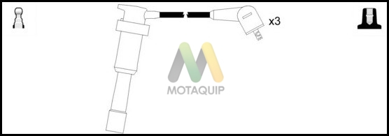 Sada zapaľovacích káblov Motaquip Limited