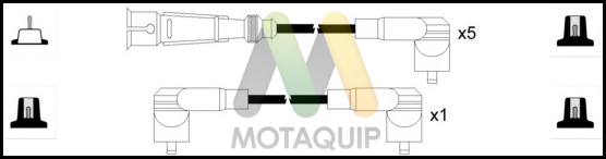 Sada zapaľovacích káblov Motaquip Limited
