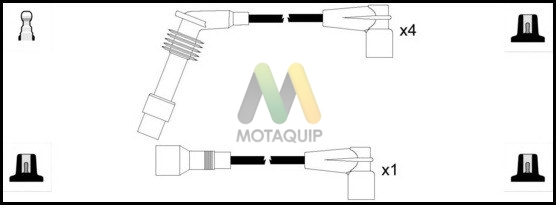 Sada zapaľovacích káblov Motaquip Limited