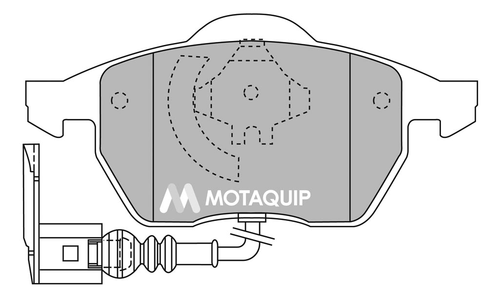 Sada brzdových platničiek kotúčovej brzdy Motaquip Limited