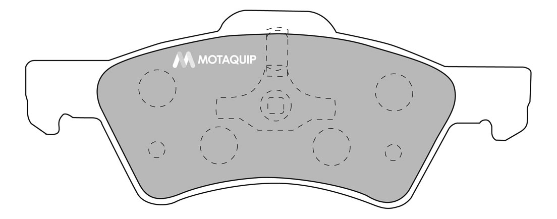 Sada brzdových platničiek kotúčovej brzdy Motaquip Limited