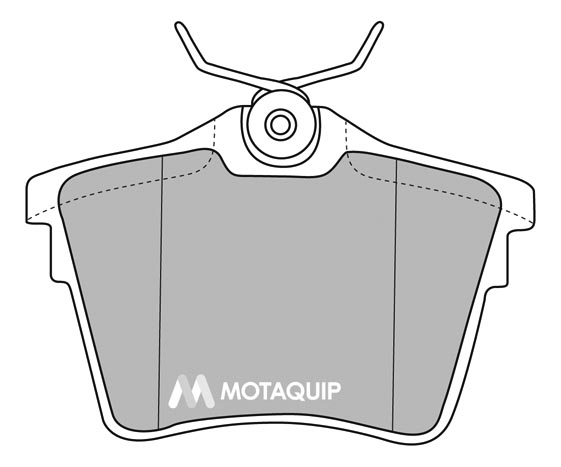 Sada brzdových platničiek kotúčovej brzdy Motaquip Limited