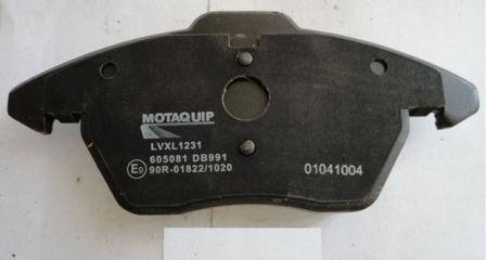 Bremsbelagsatz, Scheibenbremse Motaquip Limited