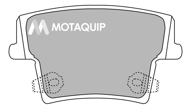 Sada brzdových platničiek kotúčovej brzdy Motaquip Limited