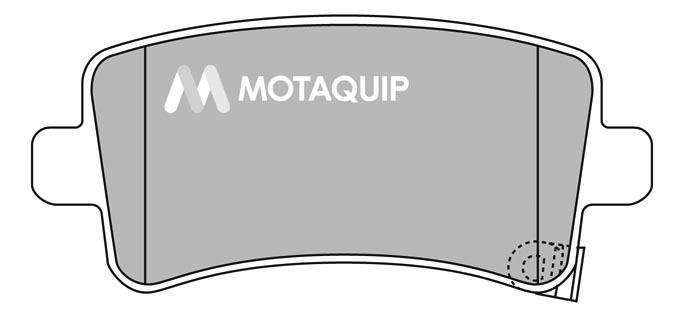 Sada brzdových platničiek kotúčovej brzdy Motaquip Limited