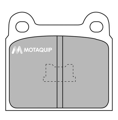 Sada brzdových platničiek kotúčovej brzdy Motaquip Limited