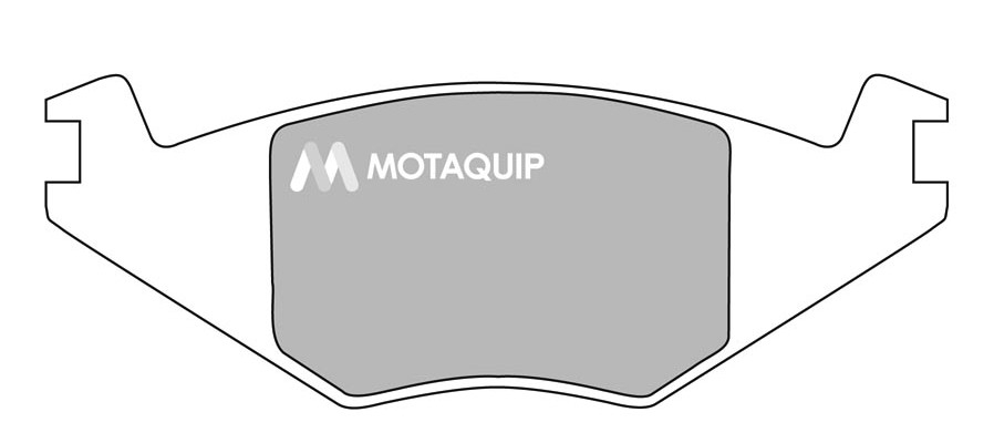 Sada brzdových platničiek kotúčovej brzdy Motaquip Limited