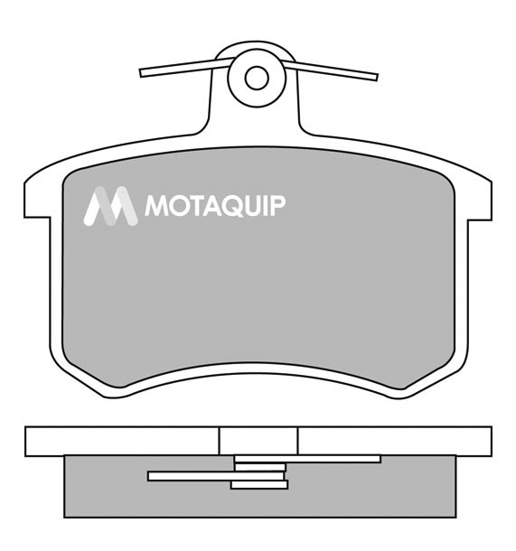 Sada brzdových platničiek kotúčovej brzdy Motaquip Limited