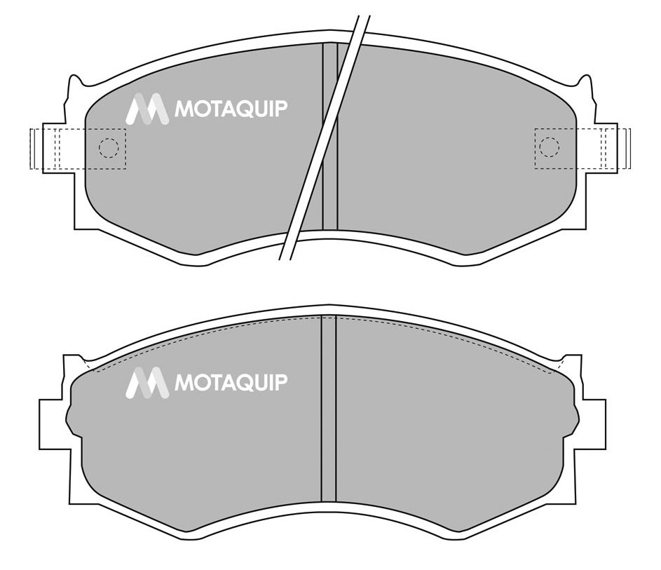 Sada brzdových platničiek kotúčovej brzdy Motaquip Limited