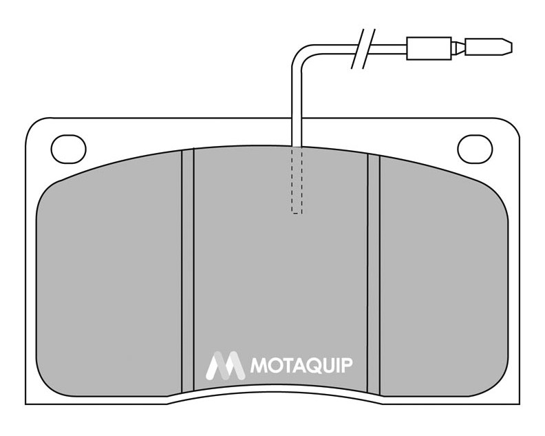 Sada brzdových platničiek kotúčovej brzdy Motaquip Limited