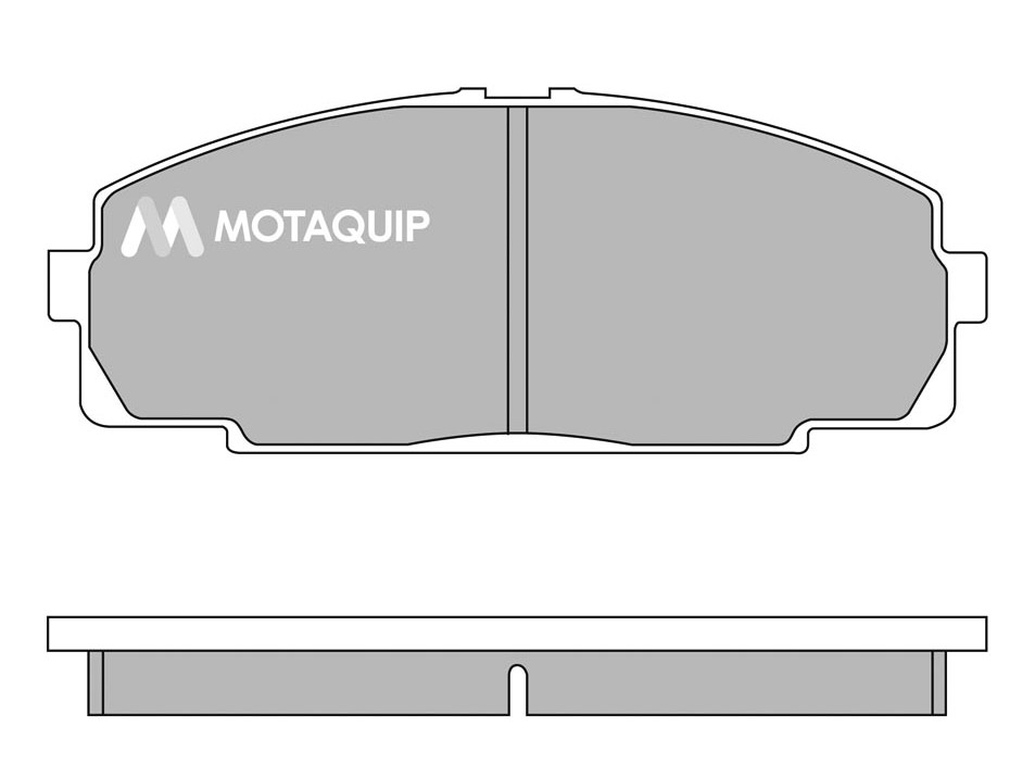 Sada brzdových platničiek kotúčovej brzdy Motaquip Limited
