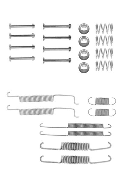 Sada príslużenstva brzdovej čeľuste Motaquip Limited