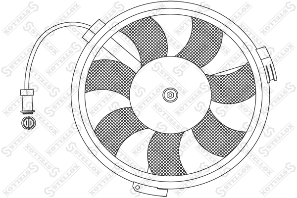 Ventilátor chladenia motora STELLOX