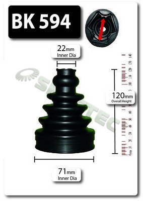 Manżeta hnacieho hriadeľa - opravná sada Shaftec Automotive Components Ltd