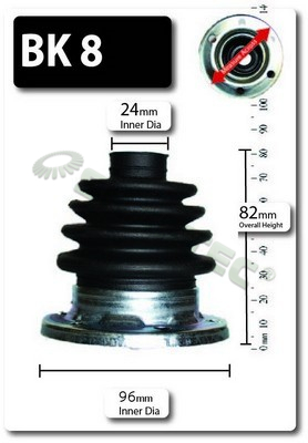 Manżeta hnacieho hriadeľa - opravná sada Shaftec Automotive Components Ltd